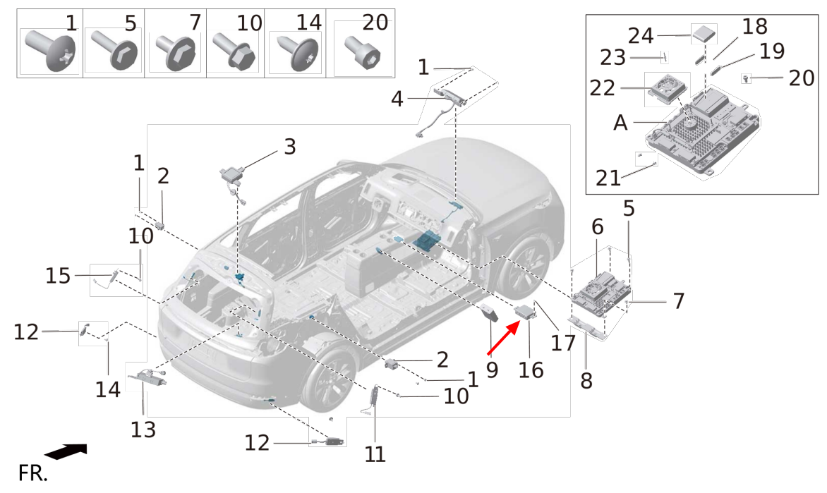 Антенна BLE / Bluetooth