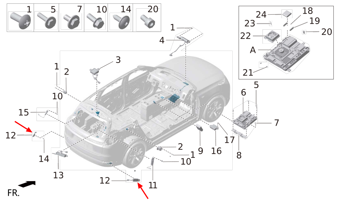Антенна BLE / Bluetooth