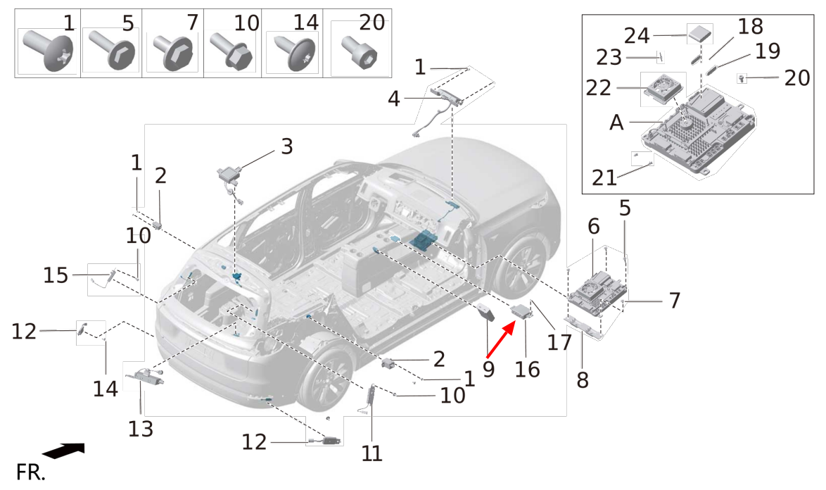 Антенна BLE / Bluetooth