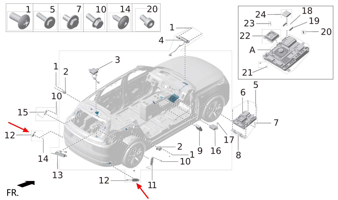 Антенна BLE / Bluetooth