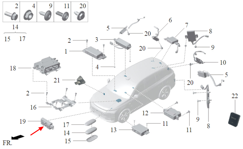 Антенна BLE / Bluetooth
