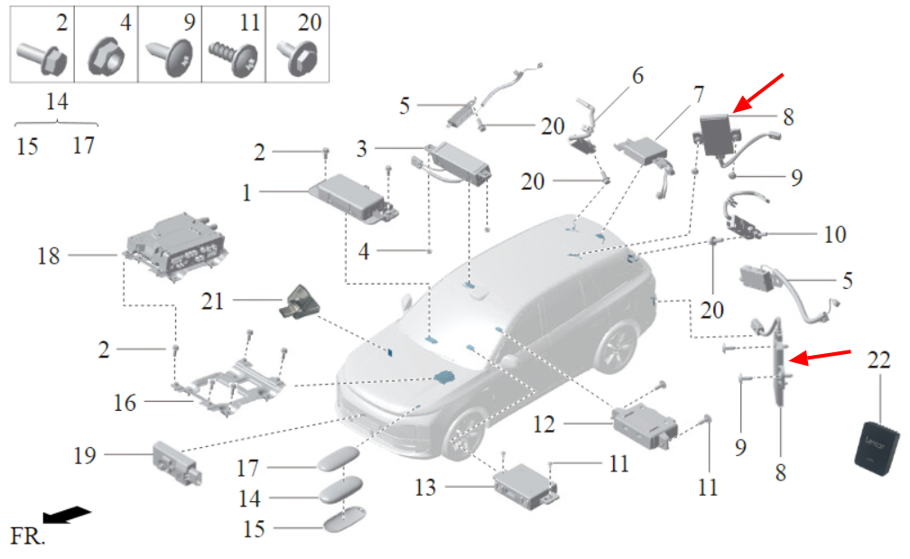 Антенна BLE / Bluetooth
