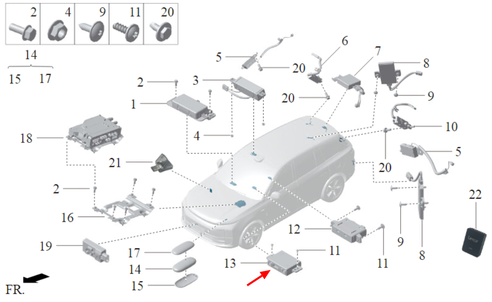 Антенна BLE / Bluetooth